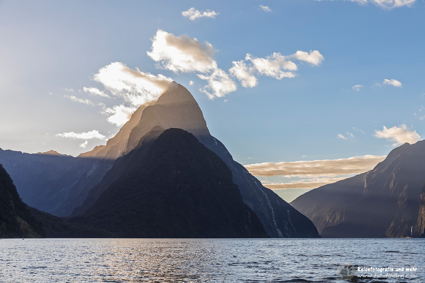 Mitre Peak und Milford Sound