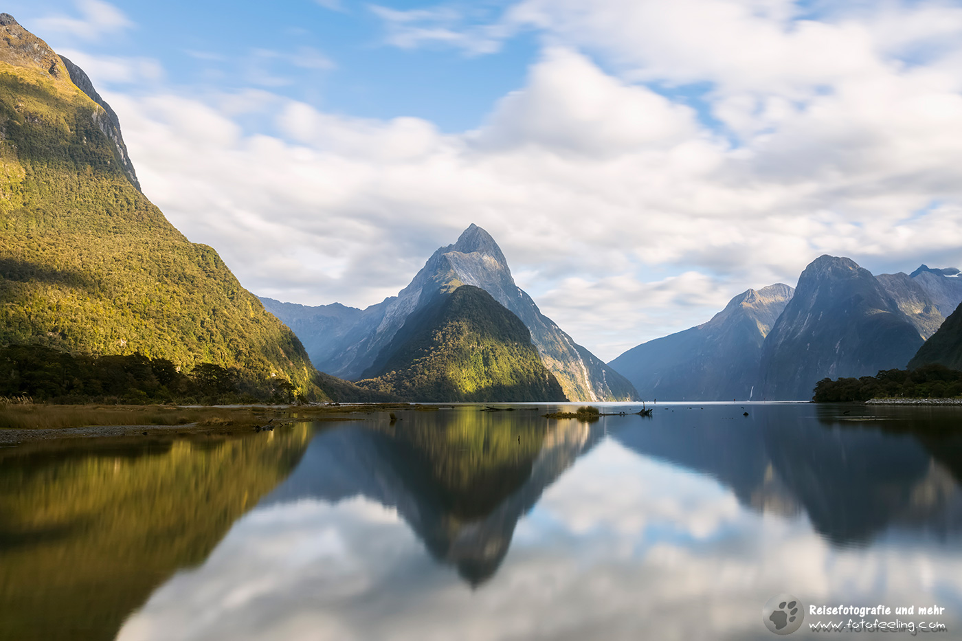 Mitre Peak und Milford Sound