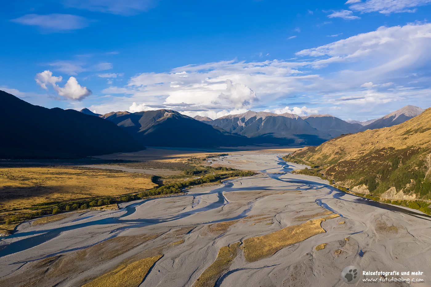 Waimakariri River, Aerial View