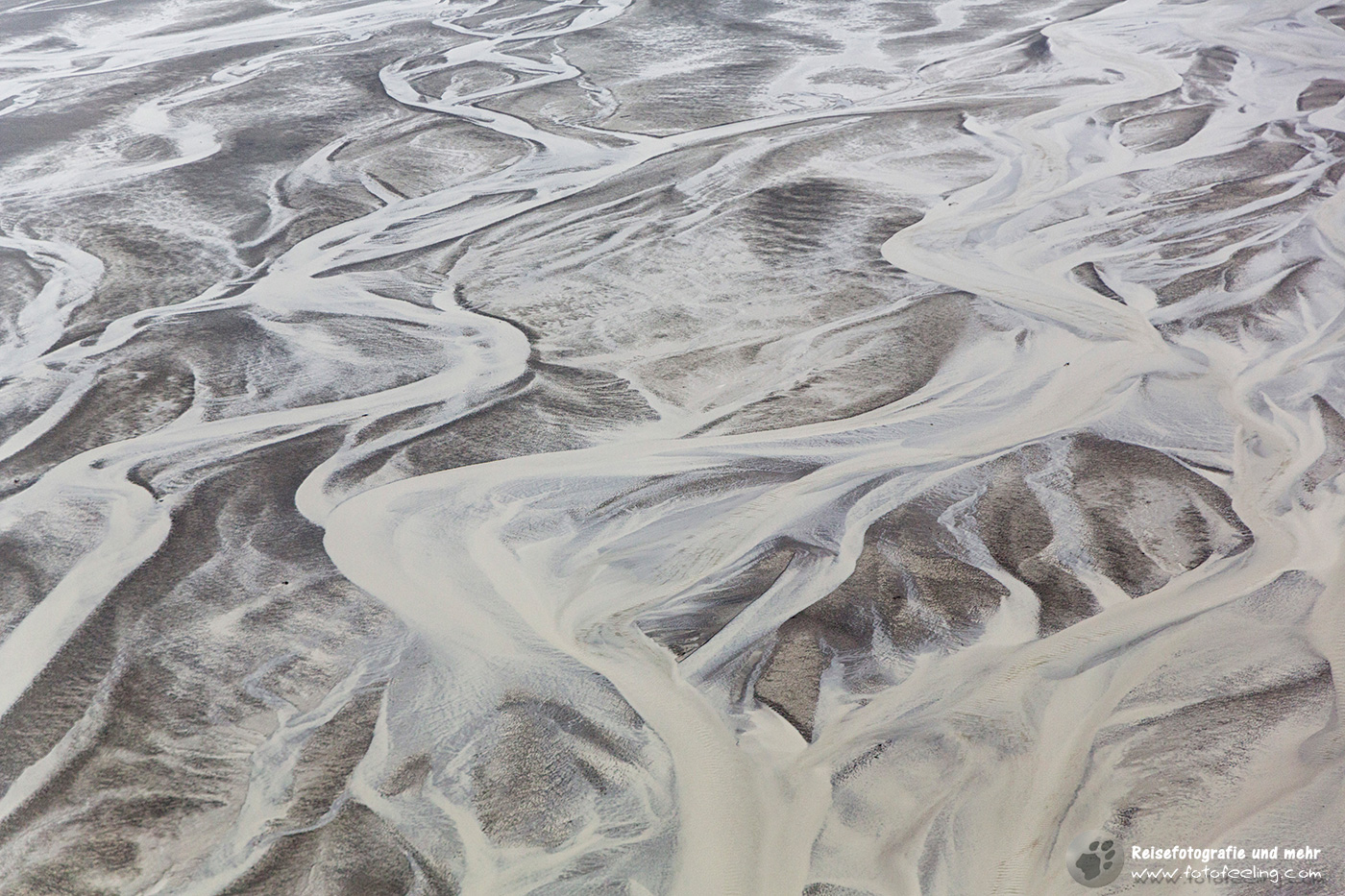 Flug über das Cook Inlet