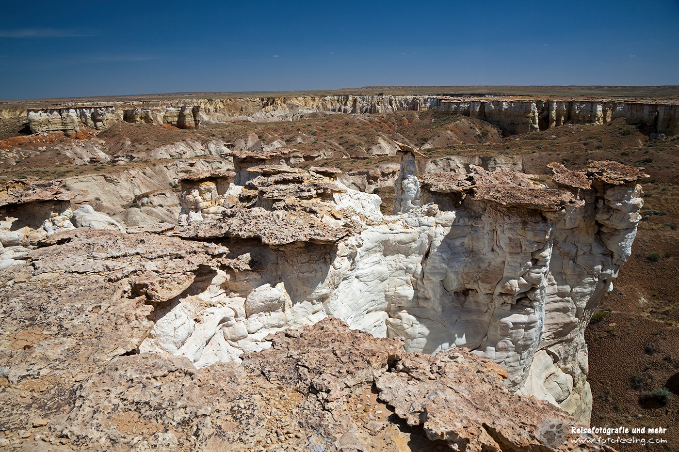Felsformationen, Hoodoos im Coal Mine Canyon