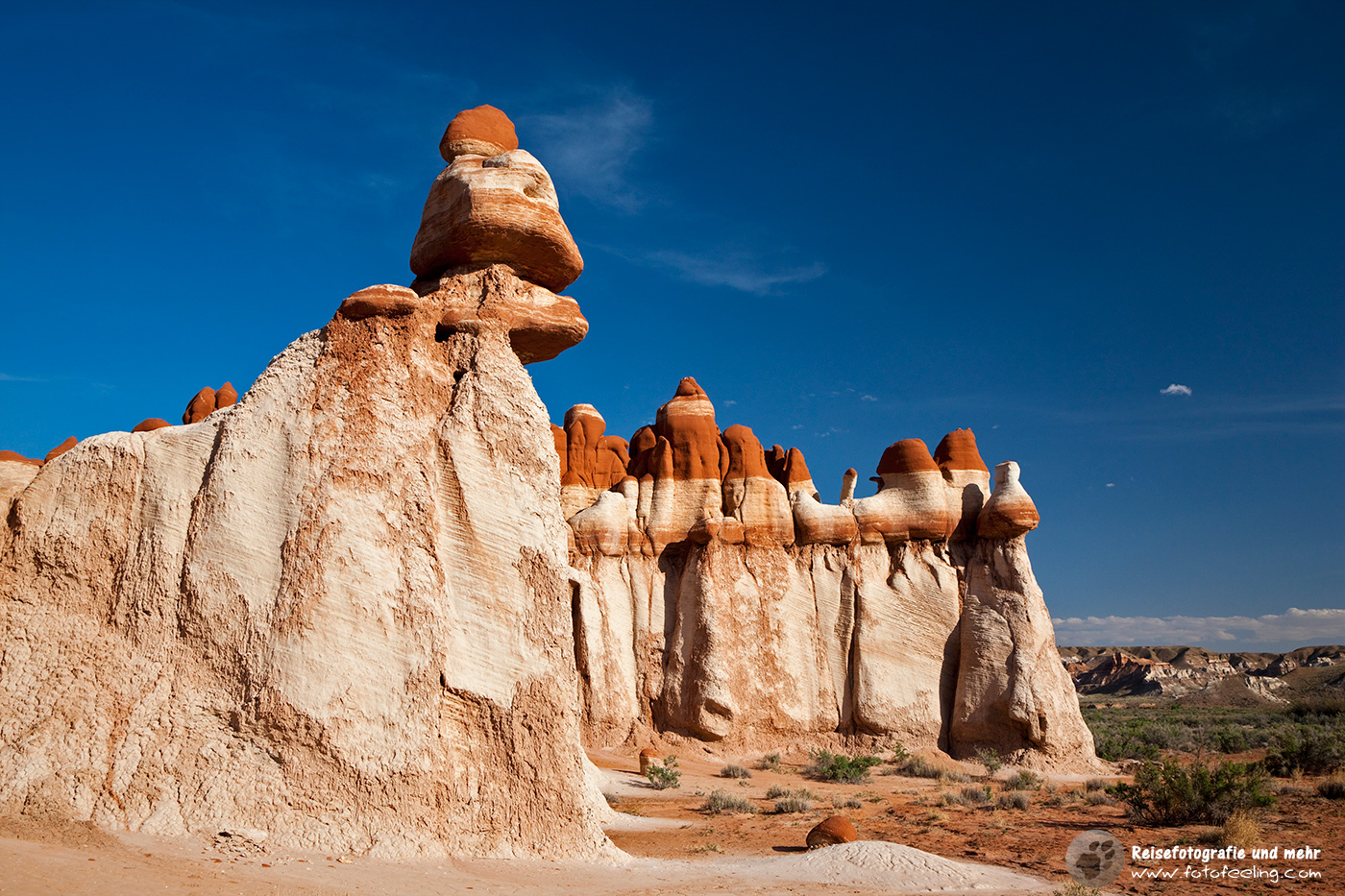 Bunte Felsformationen, Blue Canyon