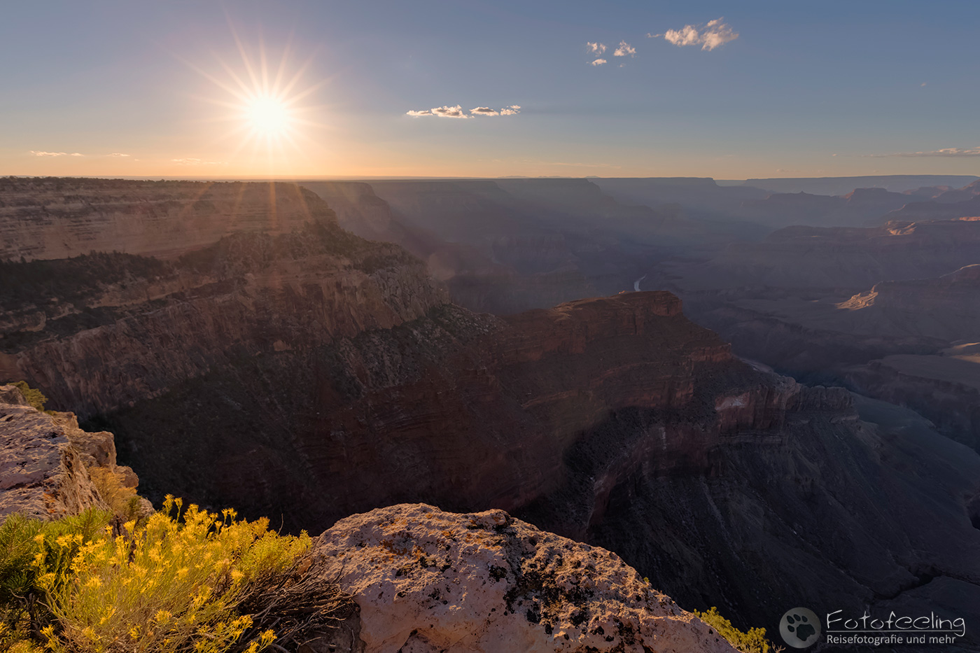 Sonnenuntergang am Grand Canyon