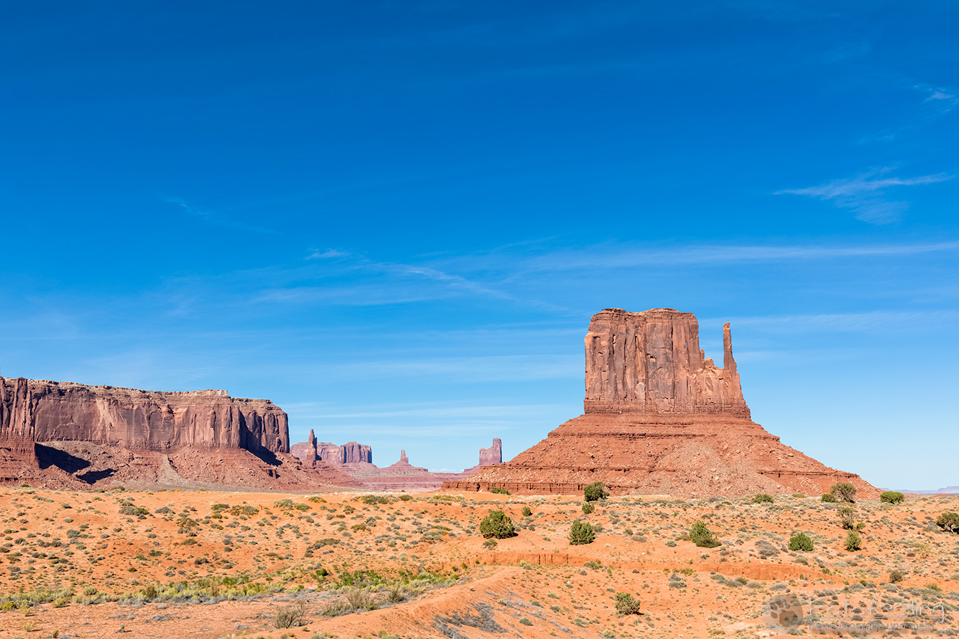 Sentinel Mesa und West Mitten Butte