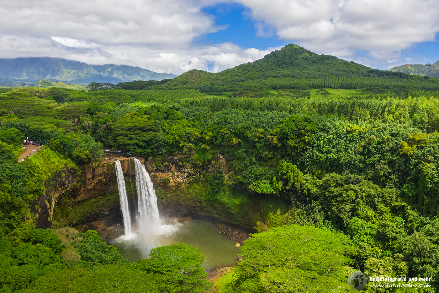 Wailua River State Park, Wailua Falls