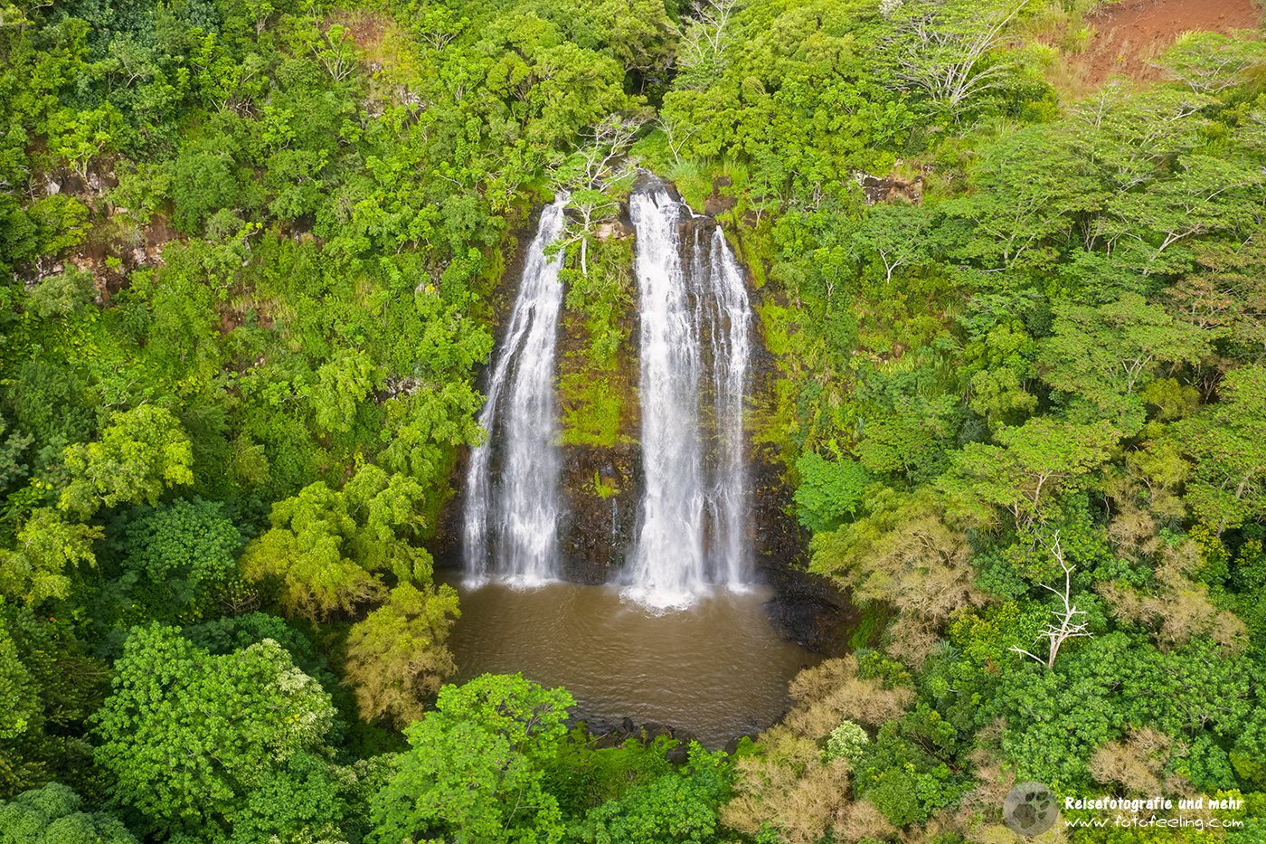 Wailua River State Park, Opaekaa Falls