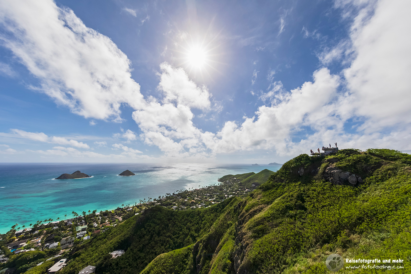 Kailua, Lanikai Pillbox Trail (Kaiwa RidgeTrail), Nā Mokulua (Mokulua Islands , The Twin Islands)