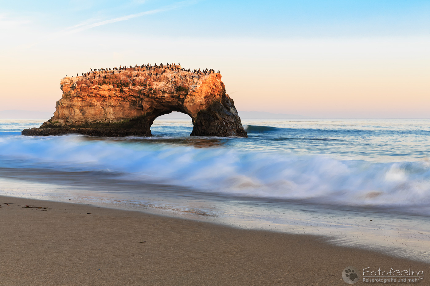 Natural Bridge, Natural Bridges State Beach
