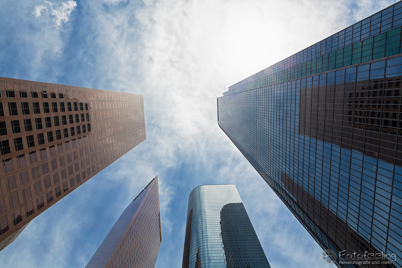 Wells Fargo Tower, KPMG Tower, California Plaza Towers One and Two, Deloitte & Touche Building