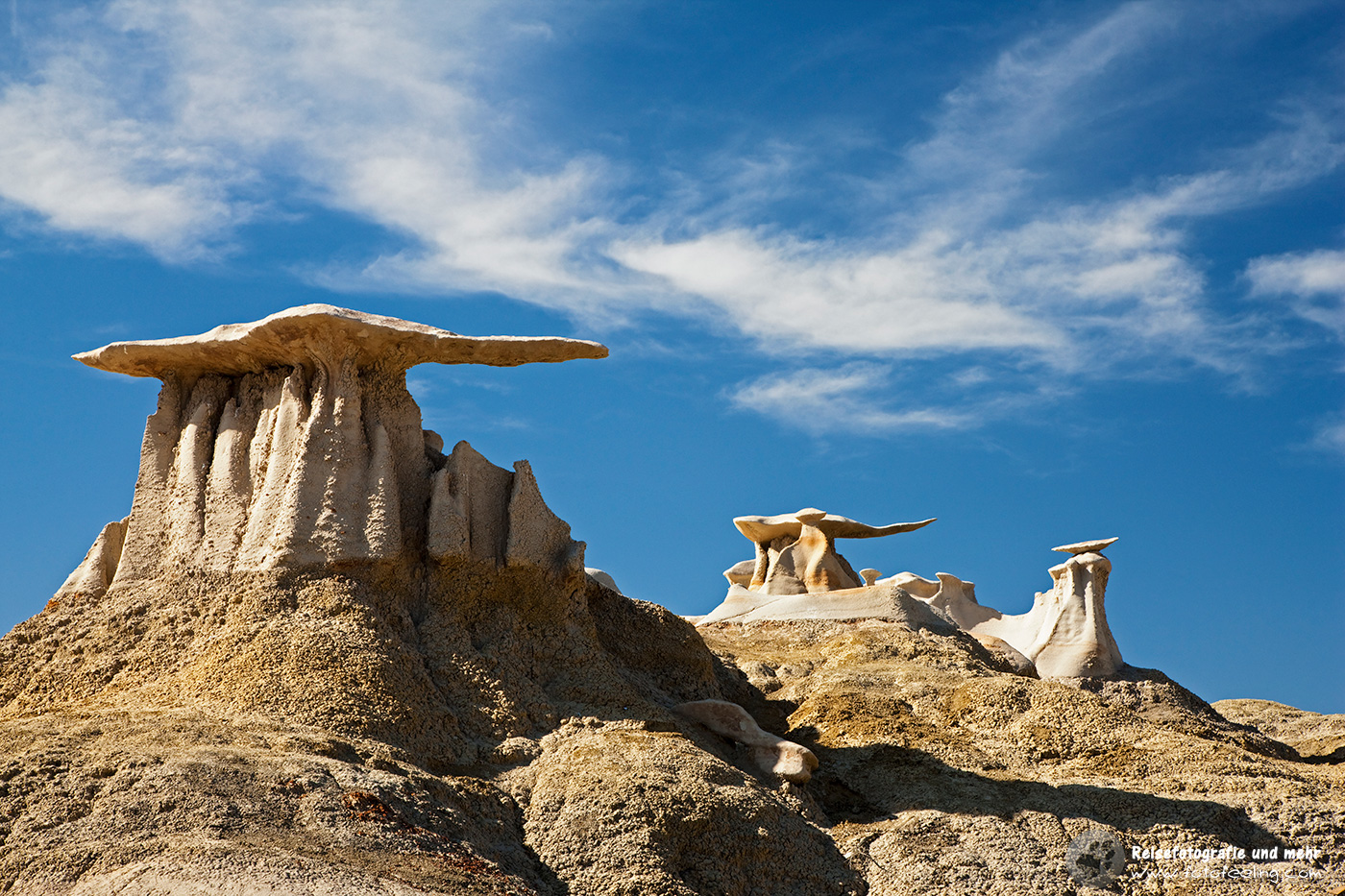 Felsformationen, Bisti Badlands