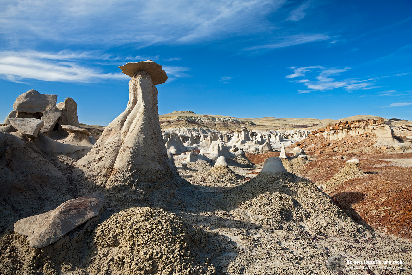 Felsformationen, Bisti Badlands