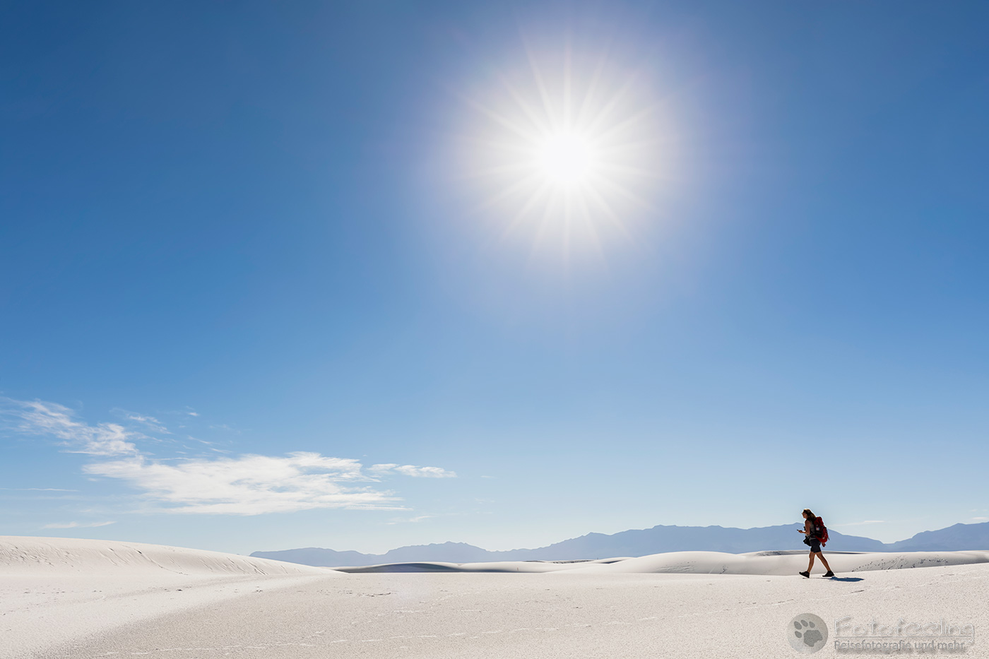 Auf dem Weg zur Campsite