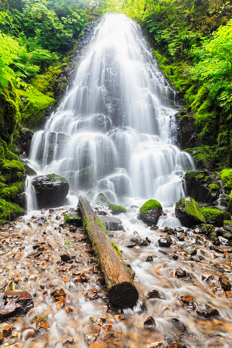 Fairy Falls, Multnomah Falls Wahkeena Falls Loop, Columbia River Gorge