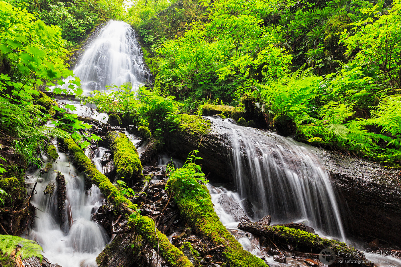 Fairy Falls, Multnomah Falls Wahkeena Falls Loop, Columbia River Gorge