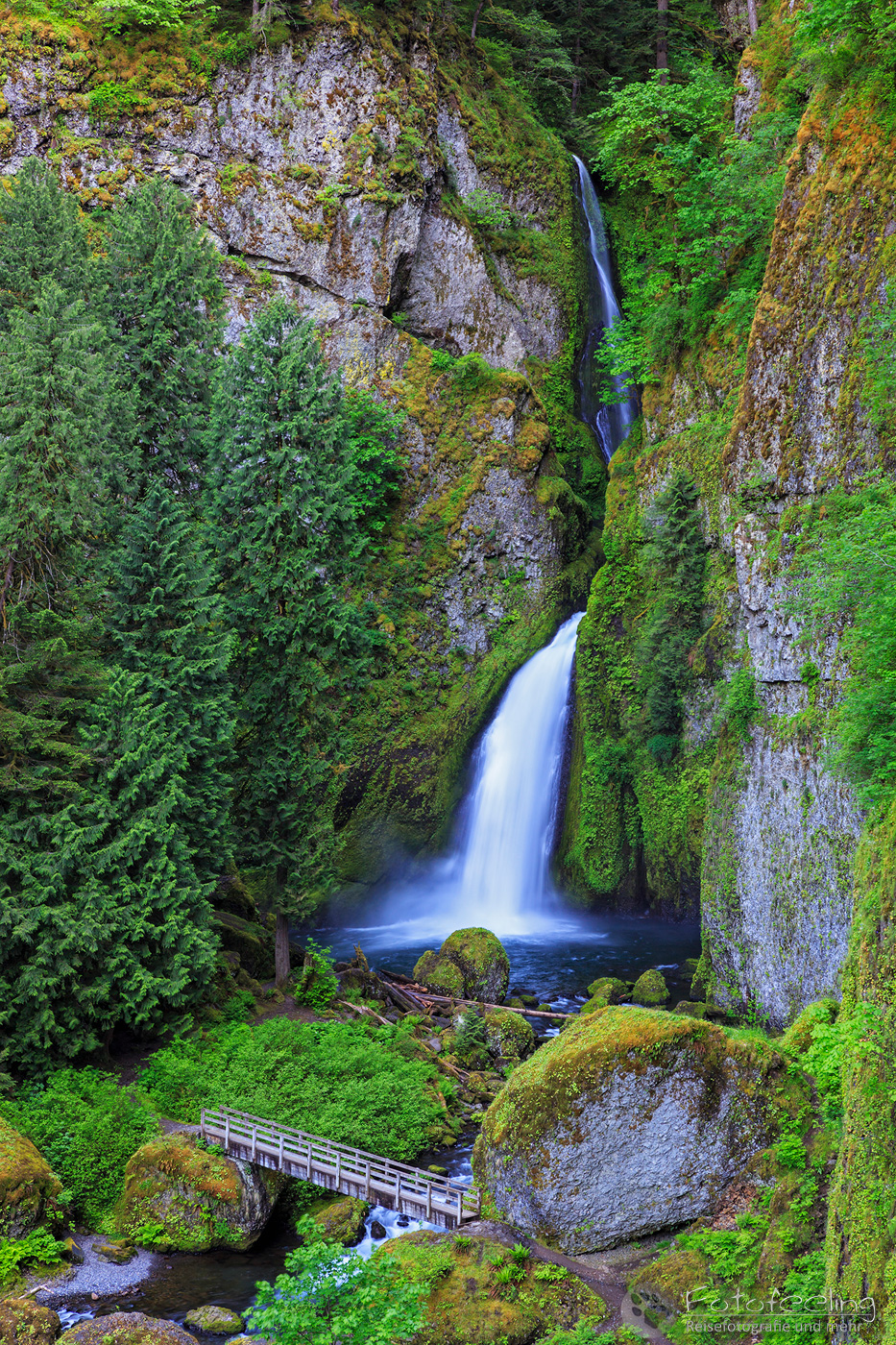 Wahclella Falls, Columbia River Gorge