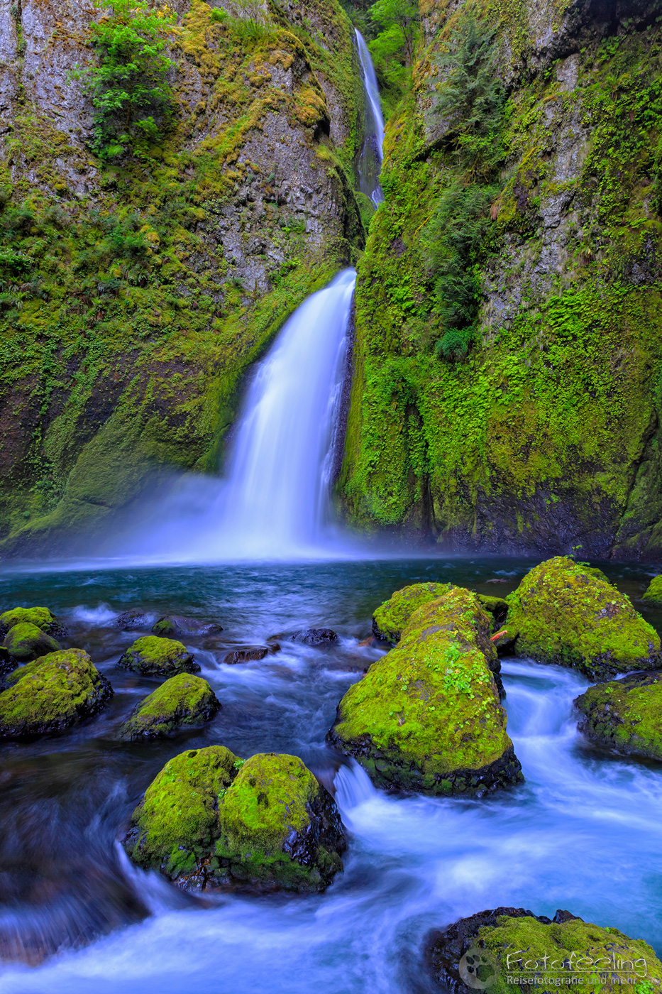 Wahclella Falls, Columbia River Gorge