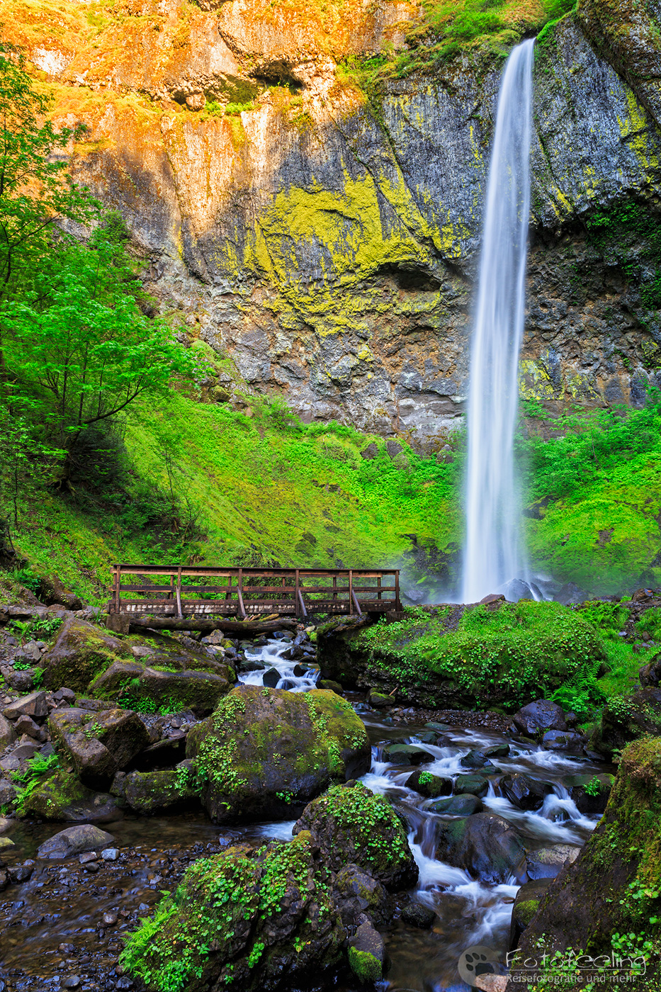 Elowah Falls, Columbia River Gorge