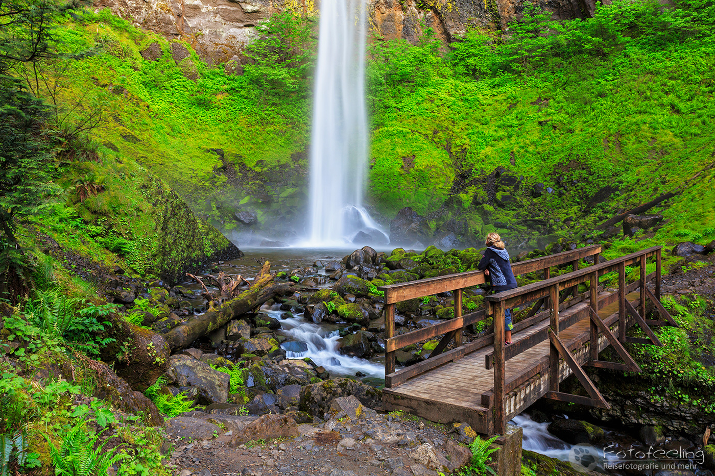 Elowah Falls, Columbia River Gorge