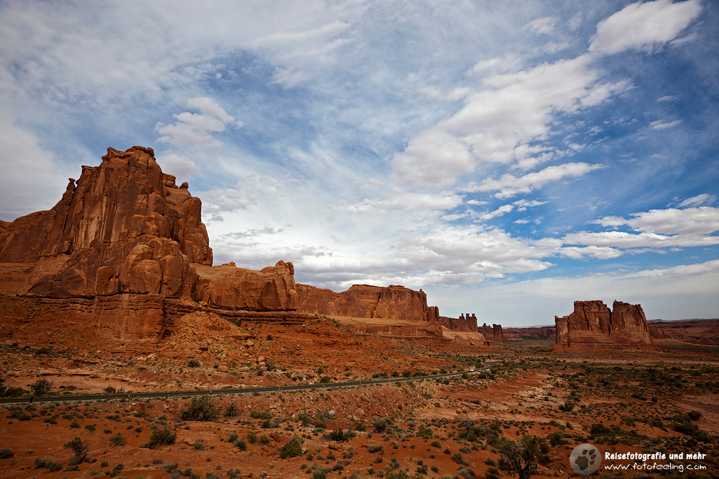 Landschaft im Arches NP