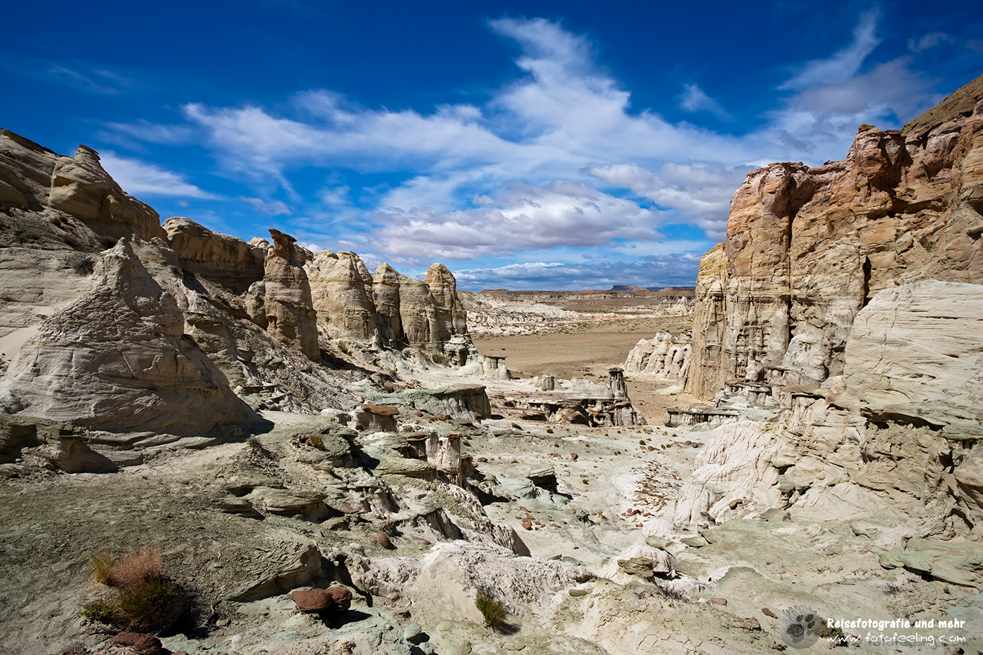 Hoodoos im White Valley