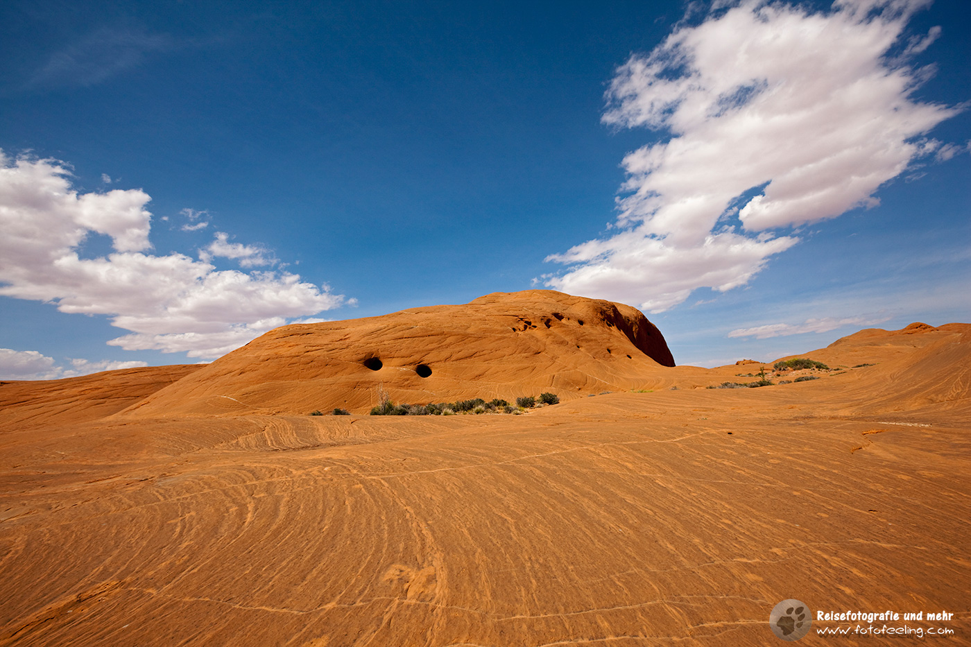 Felsenlandschaft am Dance Hall Rock