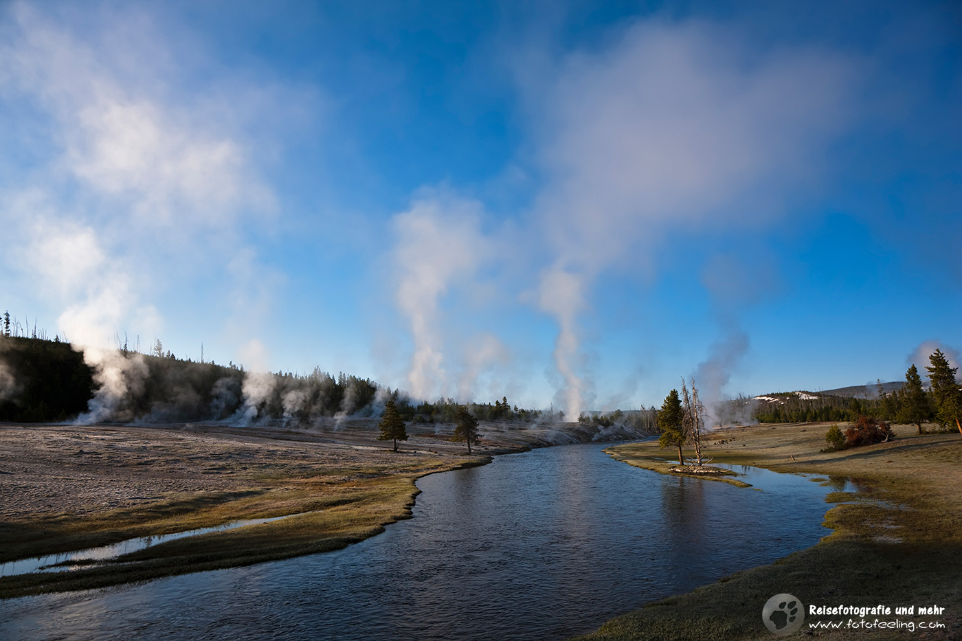 Thermalaktivität am Morgen