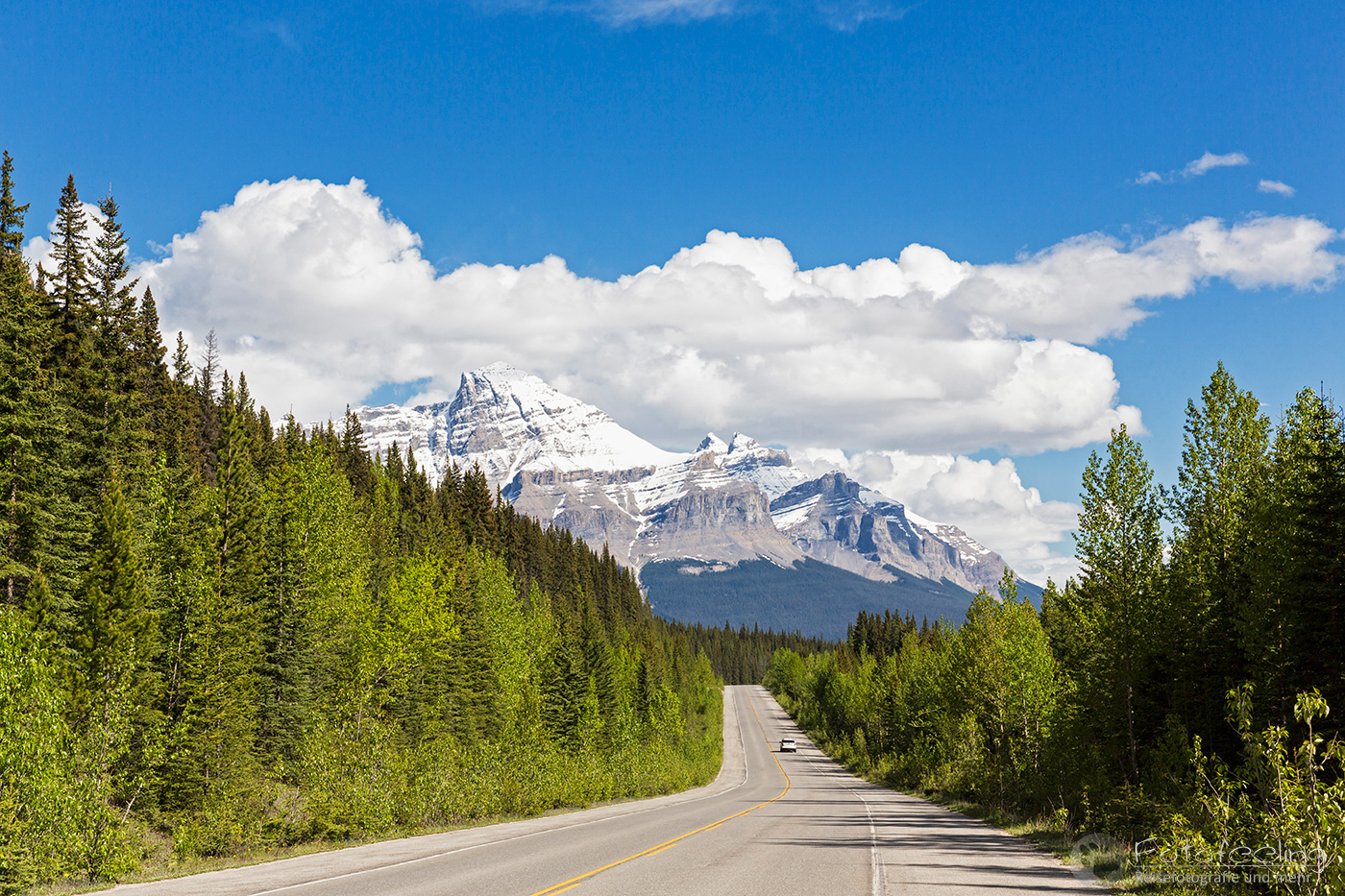 Icefields Parkway (Highway 93) & Mount Wilson