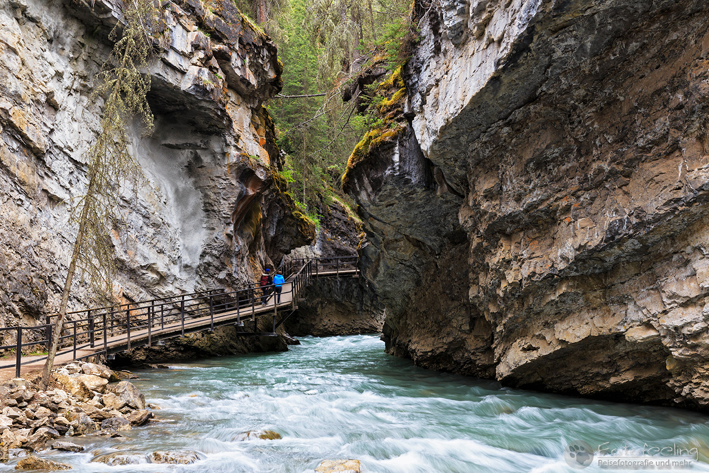 Johnston Creek im Johnston Canyon
