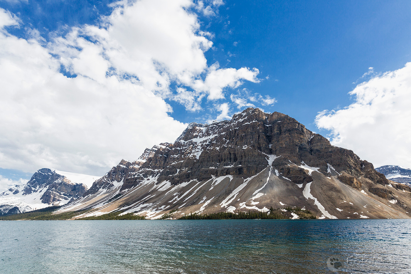 Crowfoot Mountain & Bow Lake