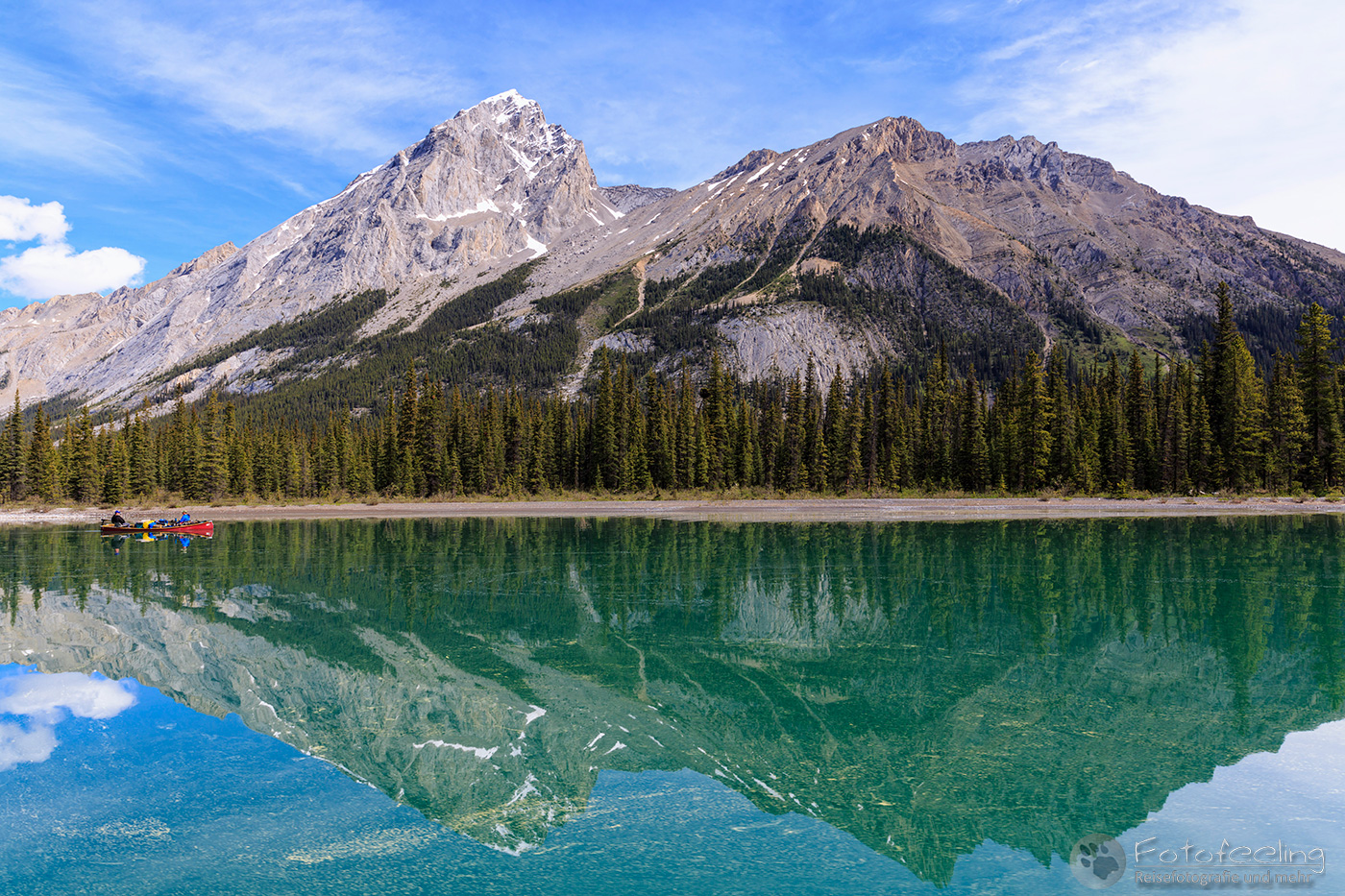 Maligne Lake & Maligne Mountain