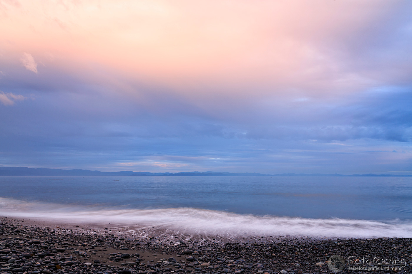 Dämmerung am French Beach