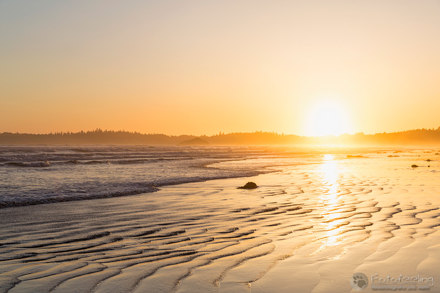 Sonnenuntergang am Long Beach