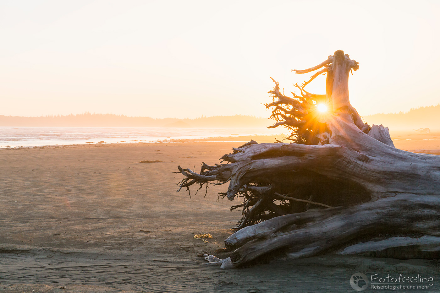 Sonnenuntergang am Long Beach