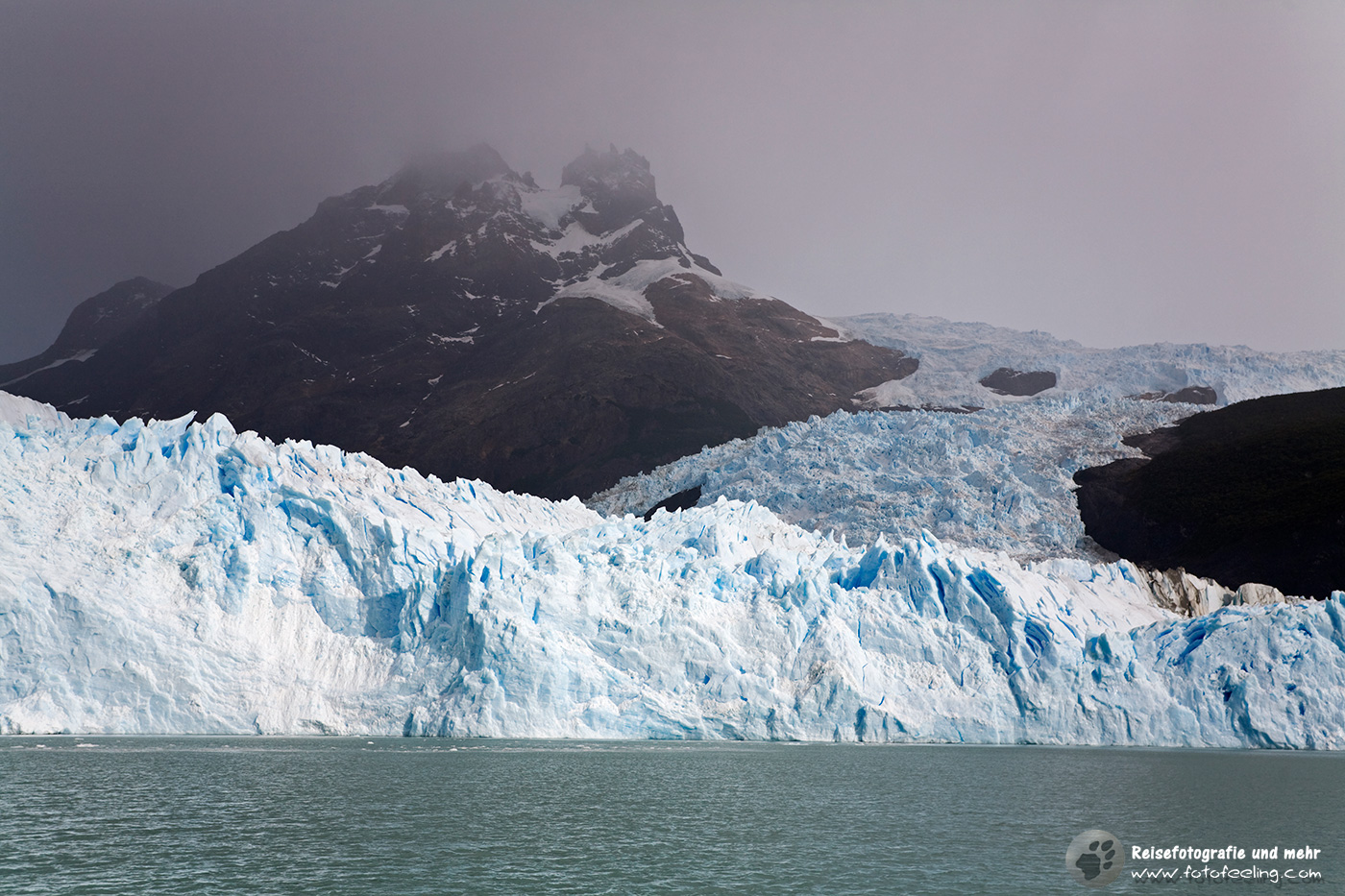 Spegazzini Gletscher im See Lago Argentino