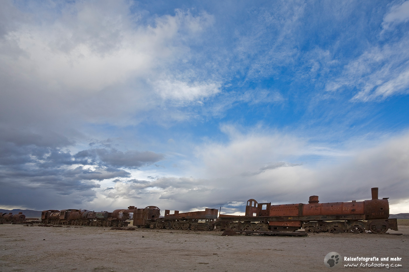 Eisenbahnfriedhof bei Uyuni