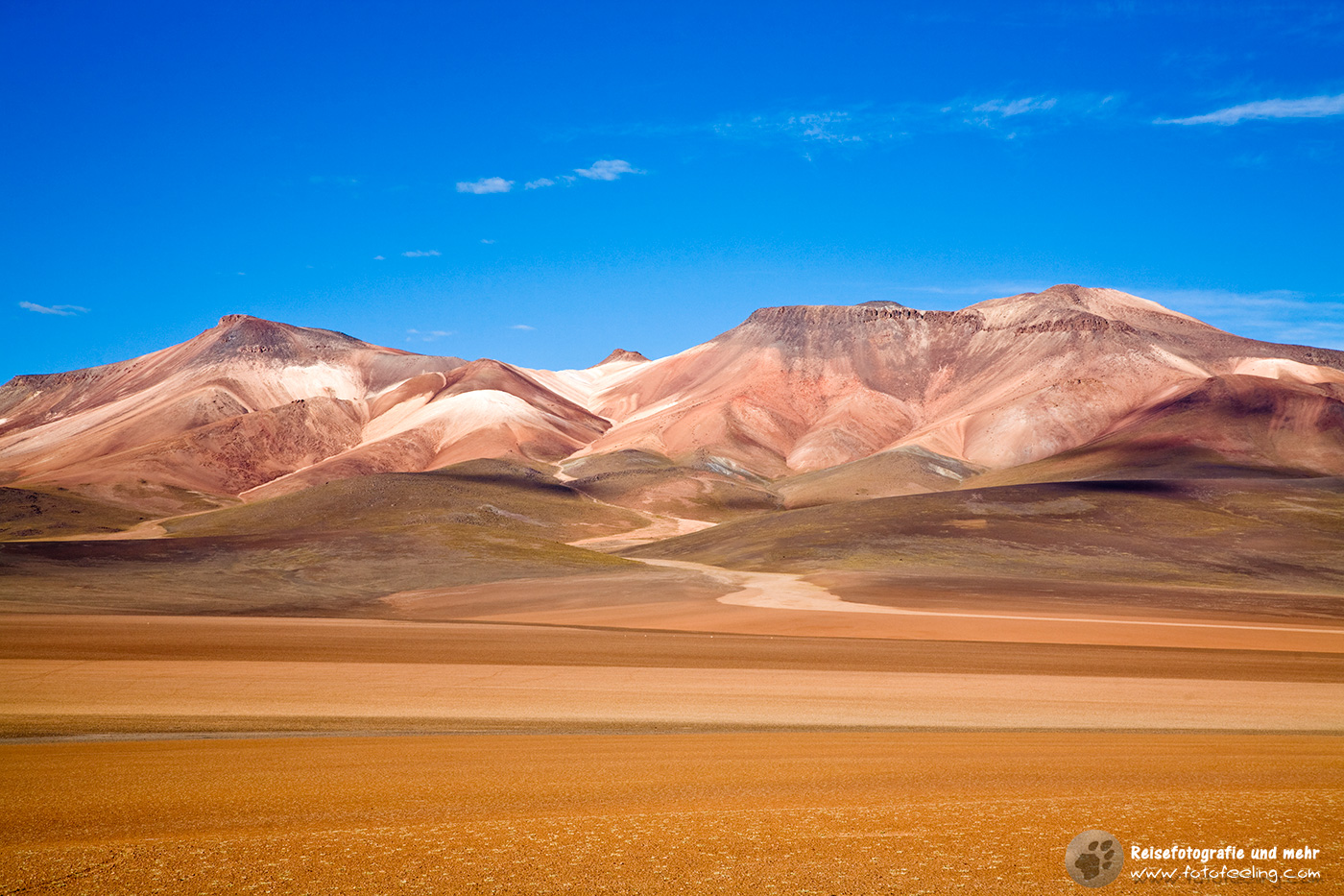 Vielfarbige Berge, Altiplano