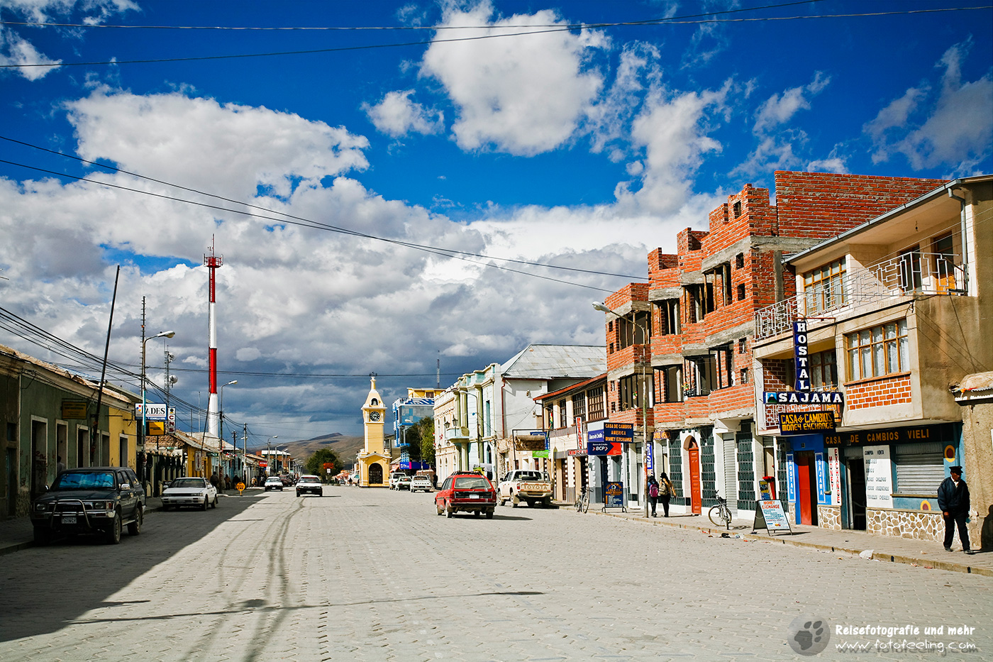 Stadtmitte von Uyuni