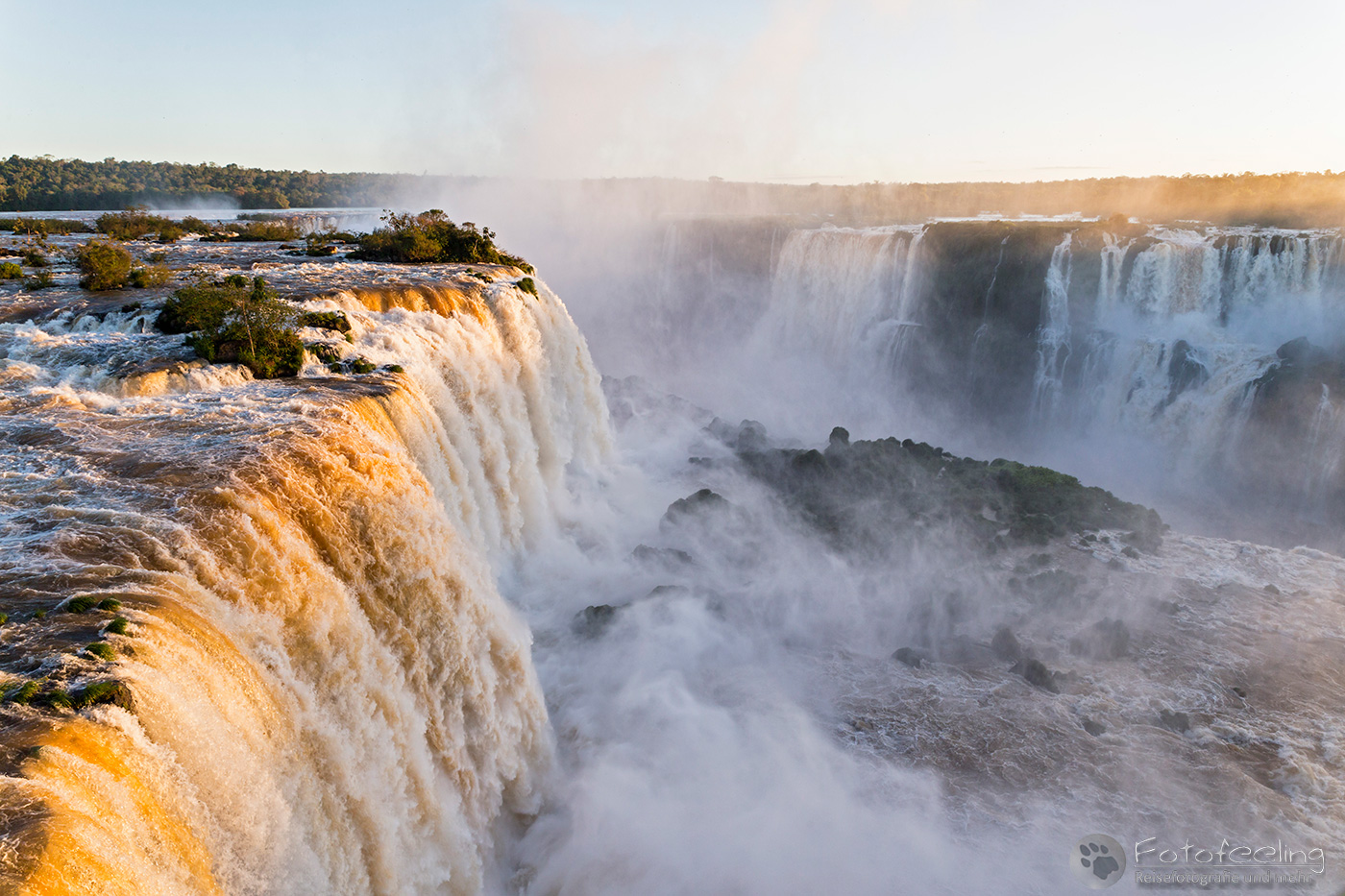 Iguazú Wasserfälle, Brasilianische Seite