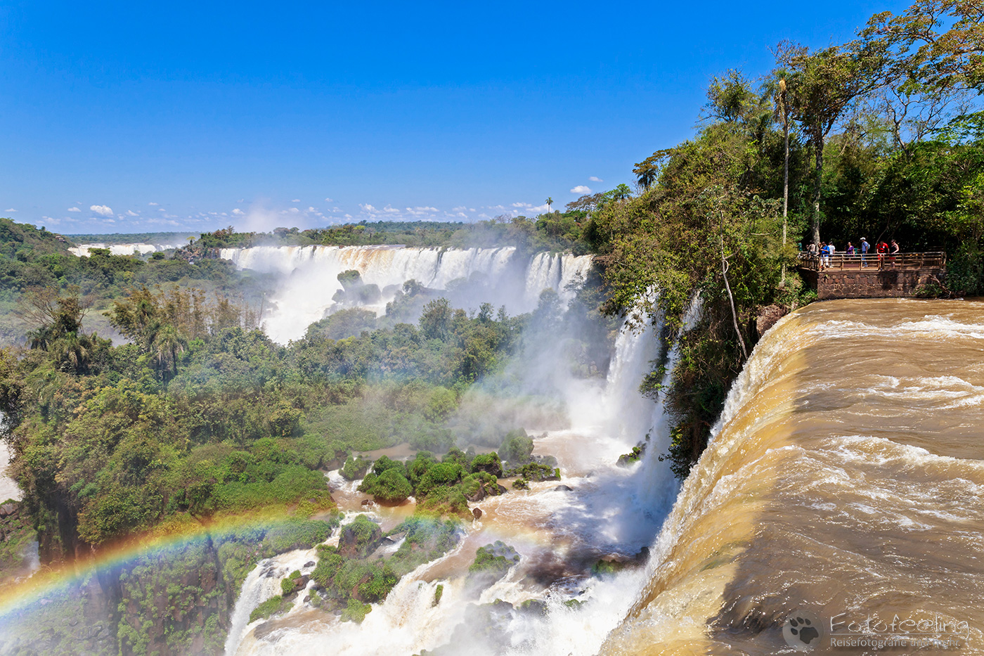 Iguazú Wasserfälle - Salto Bossetti, Argentinische Seite
