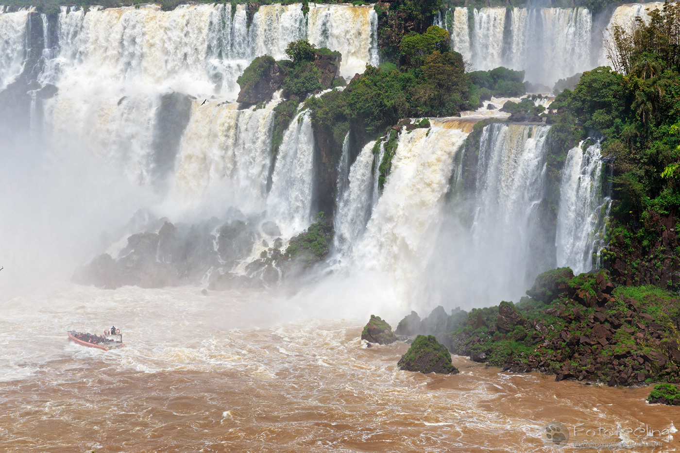 Iguazú Wasserfälle, Argentinische Seite