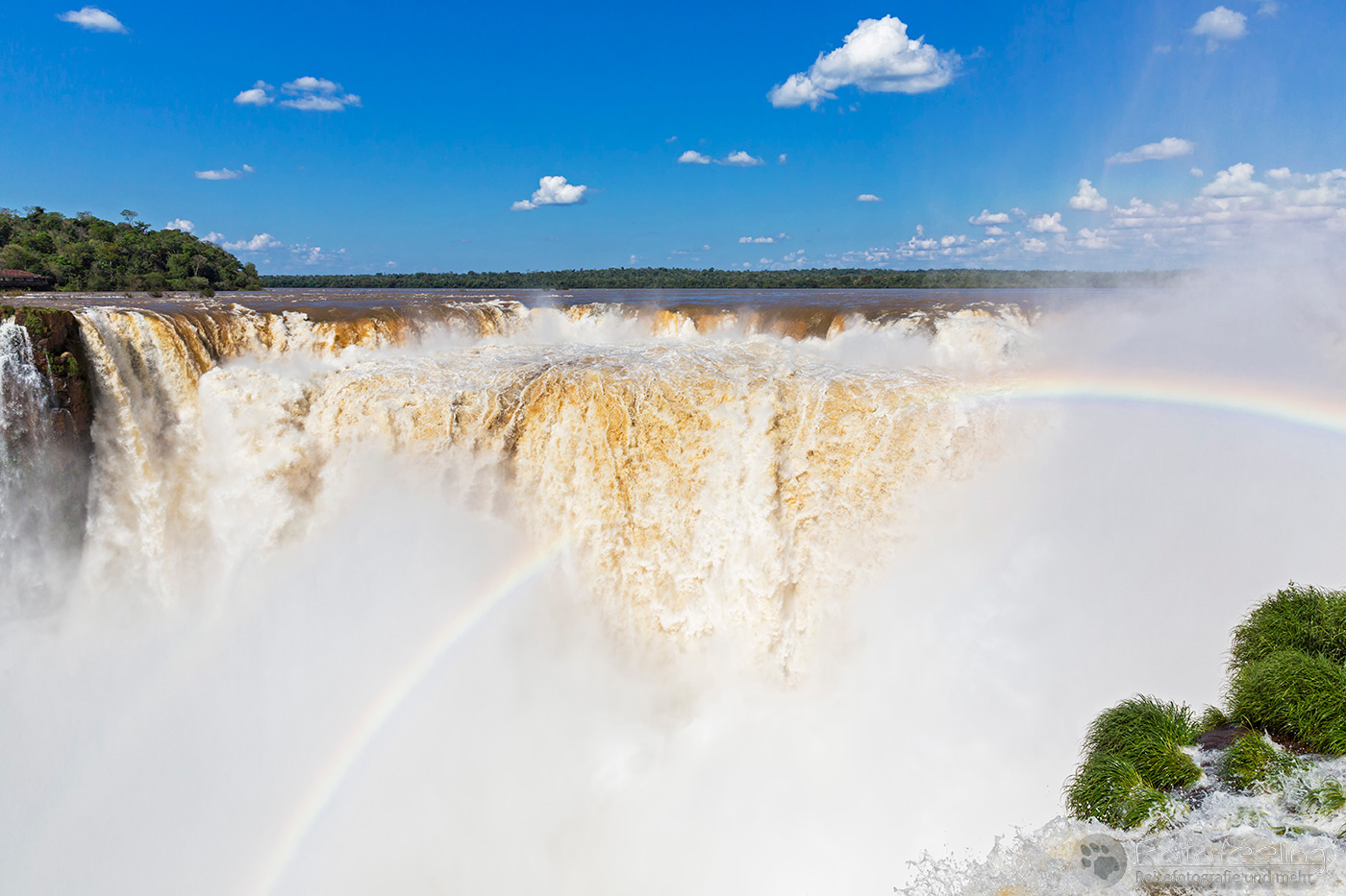 Iguazú Wasserfälle, Teufelsschlund (Devil's Throat) - „Garganta del Diablo“, Argentinische Seite