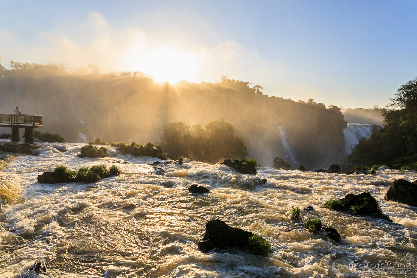 Iguazú Wasserfälle, Brasilianischen Seite