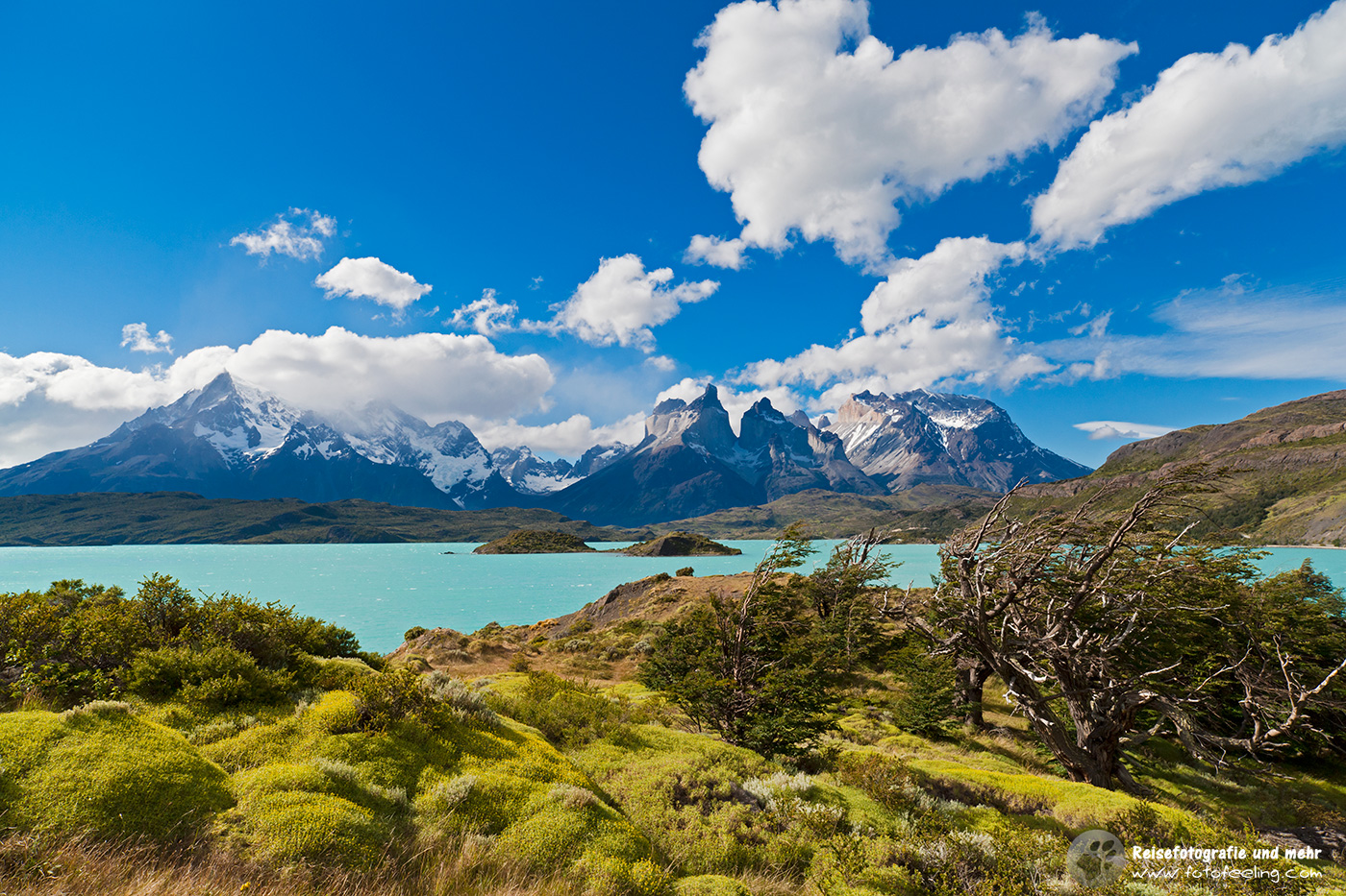 Nationalpark Torres del Paine mit dem Lake Pehoe