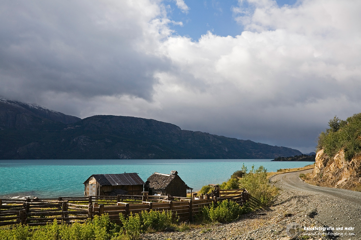 Häuser am See Lago General Carrera