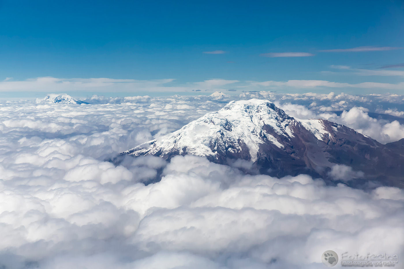 Flug in den Amazonas - Vulkan Cayambe, 5796 m