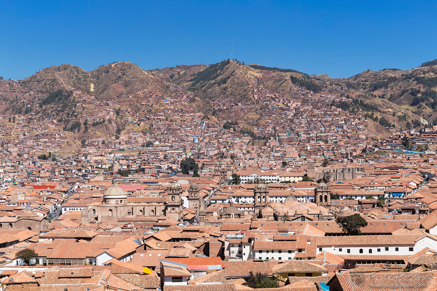 Aussicht auf Cusco