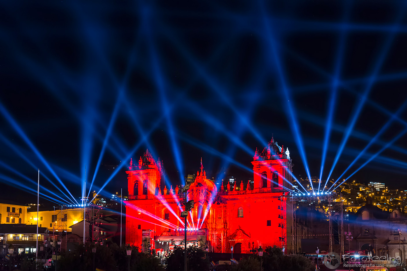 Feuerwerk in Cusco,  Inti Raymi & the Anniversary Celebrations of Cusco