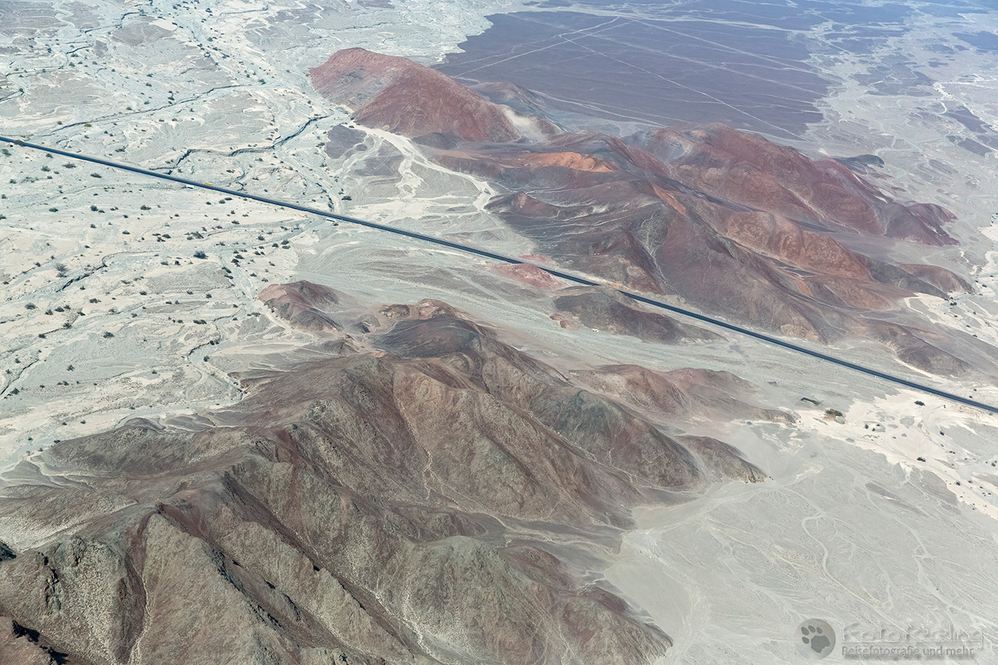 Flug über die Nasca Linien - Carretera Panamericana Sur