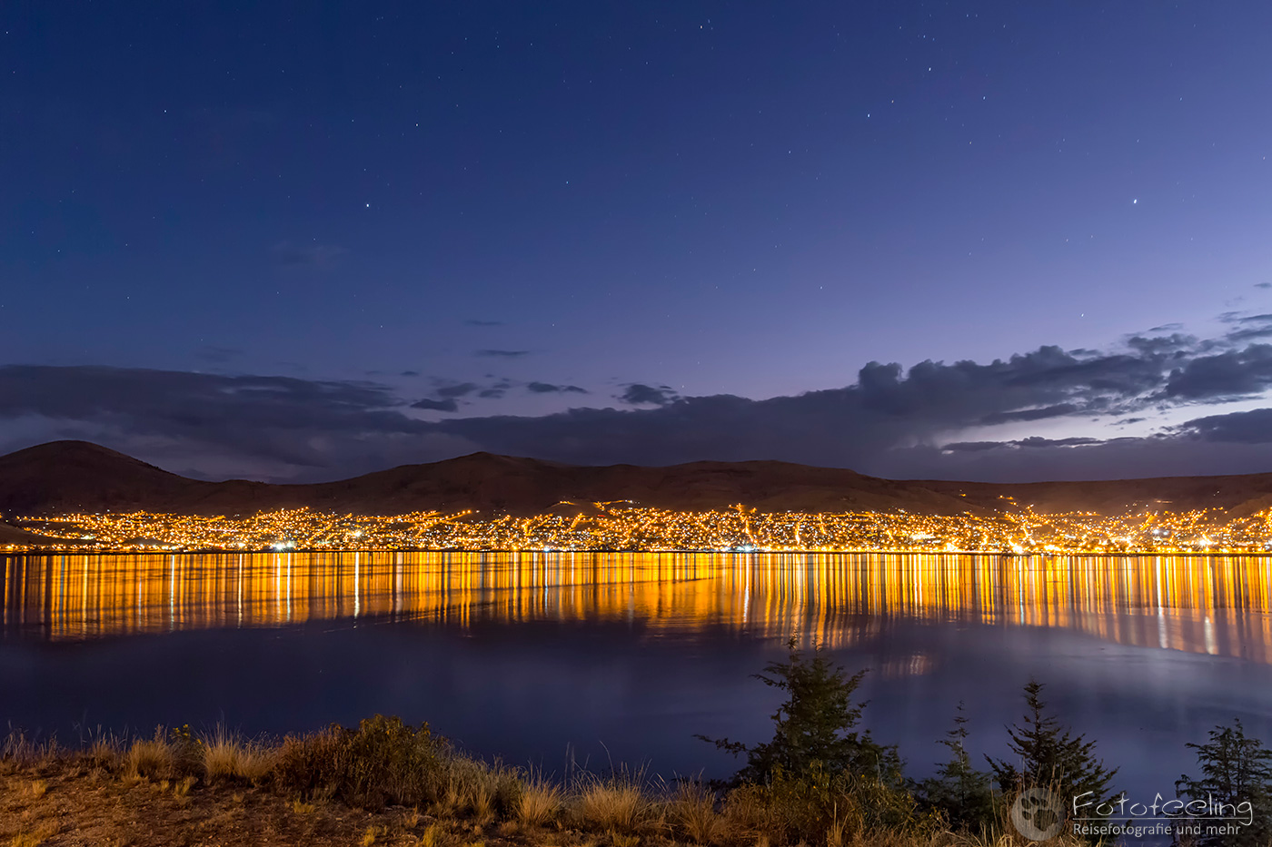 Puno in der Blauen Stunde