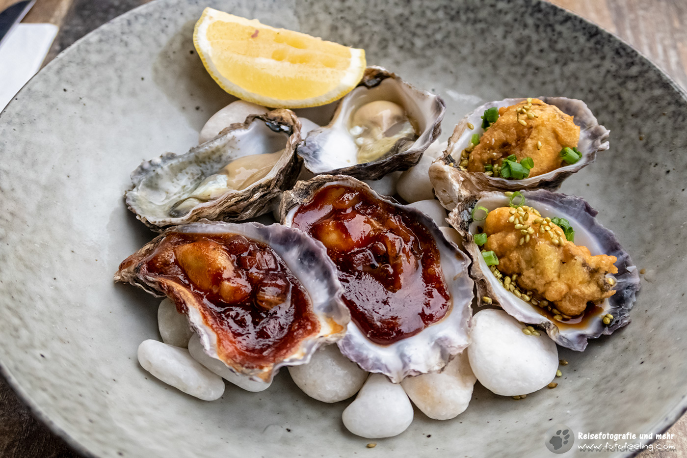 Leckere Austern im Mister Walker Restaurant, Perth